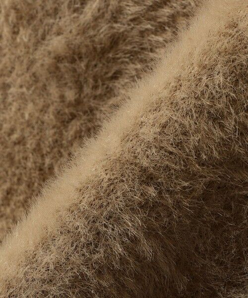 SHIPS / シップス カーディガン・ボレロ | quaranciel:〈手洗い可能〉ファーライク クルーネック スナップ ニット カーディガン | 詳細18