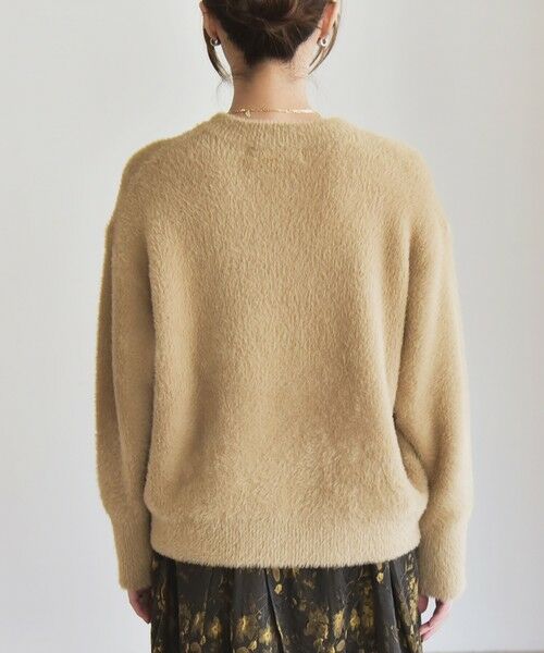 SHIPS / シップス カーディガン・ボレロ | quaranciel:〈手洗い可能〉ファーライク クルーネック スナップ ニット カーディガン | 詳細21