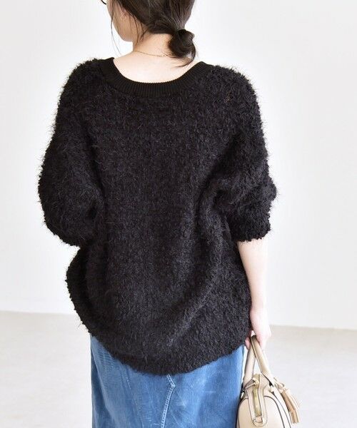 SHIPS / シップス カーディガン・ボレロ | quaranciel:〈手洗い可能〉ネップツイード Vネック ニット カーディガン | 詳細16