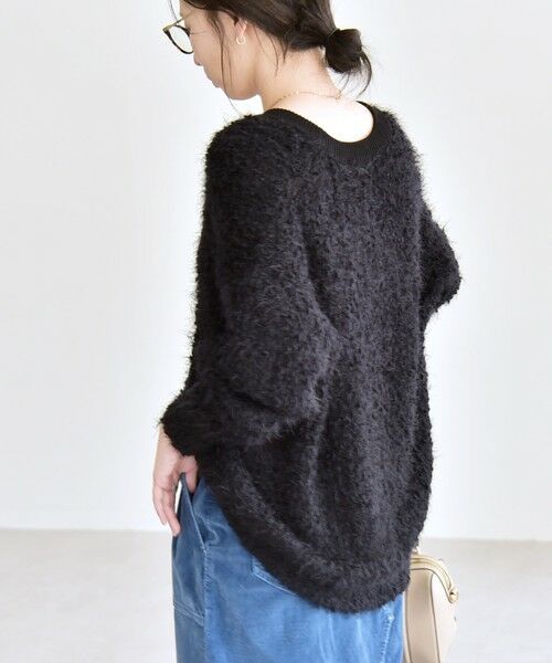 SHIPS / シップス カーディガン・ボレロ | quaranciel:〈手洗い可能〉ネップツイード Vネック ニット カーディガン | 詳細17