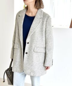 SHIPS / シップス その他アウター | quaranciel: スライバー オーバー テーラード ジャケット コート