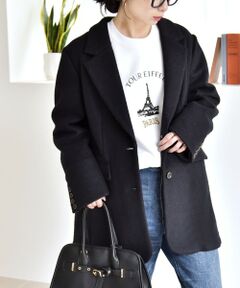 SHIPS / シップス その他アウター | quaranciel: スライバー オーバー テーラード ジャケット コート