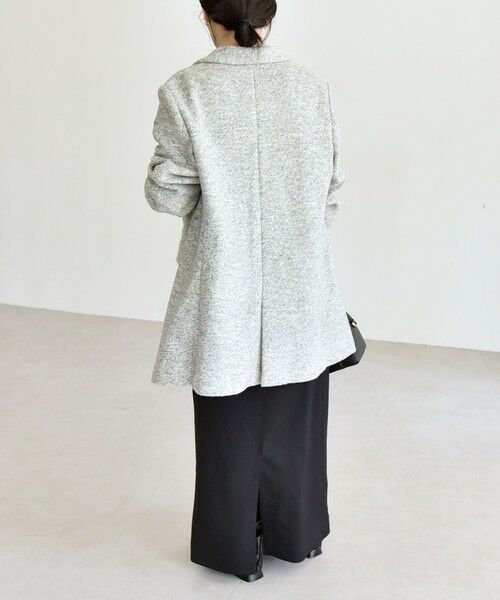 SHIPS / シップス その他アウター | quaranciel: スライバー オーバー テーラード ジャケット コート | 詳細11