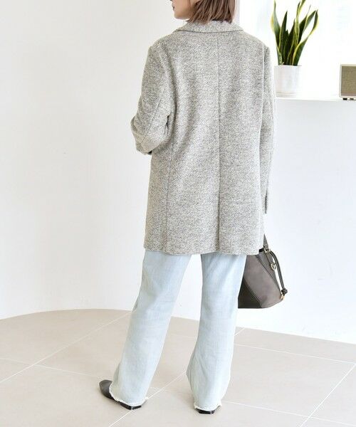 SHIPS / シップス その他アウター | quaranciel: スライバー オーバー テーラード ジャケット コート | 詳細2