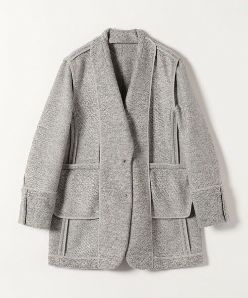 SHIPS / シップス その他アウター | quaranciel: スライバー オーバー テーラード ジャケット コート | 詳細24