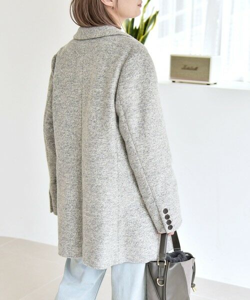 SHIPS / シップス その他アウター | quaranciel: スライバー オーバー テーラード ジャケット コート | 詳細6