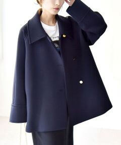 SHIPS / シップス ステンカラーコート | 《追加予約》quaranciel:〈手洗い可能〉ダンボール ステンカラー ジャケット コート25AW