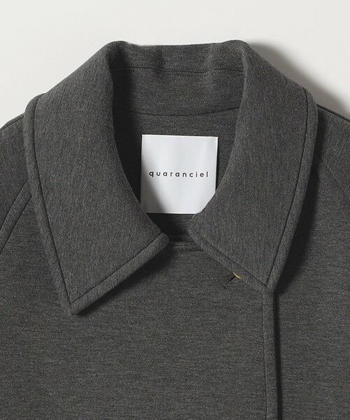 SHIPS / シップス ステンカラーコート | 《追加予約》quaranciel:〈手洗い可能〉ダンボール ステンカラー ジャケット コート25AW | 詳細10