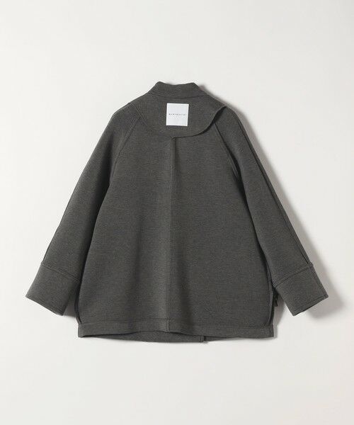 SHIPS / シップス ステンカラーコート | 《追加予約》quaranciel:〈手洗い可能〉ダンボール ステンカラー ジャケット コート25AW | 詳細15