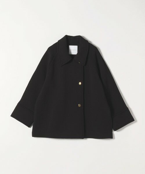SHIPS / シップス ステンカラーコート | 《追加予約》quaranciel:〈手洗い可能〉ダンボール ステンカラー ジャケット コート25AW | 詳細29