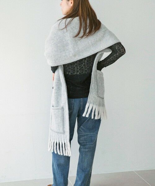 SHIPS / シップス マフラー・ショール・スヌード・ストール | quaranciel: マルチ ウェイ ポケット ストール 25FW | 詳細3