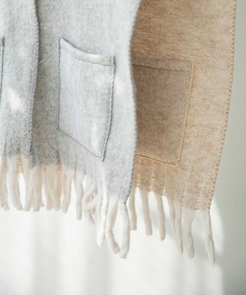 SHIPS / シップス マフラー・ショール・スヌード・ストール | quaranciel: マルチ ウェイ ポケット ストール 25FW | 詳細14