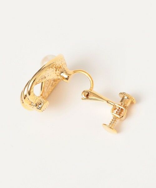 SHIPS / シップス ピアス・イヤリング | quaranciel: ツイスト イミテーション パール イヤリング | 詳細5