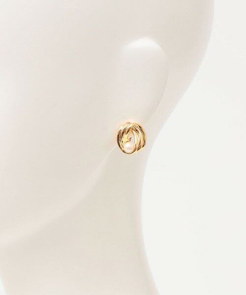 SHIPS / シップス ピアス・イヤリング | quaranciel: ツイスト イミテーション パール イヤリング | 詳細6
