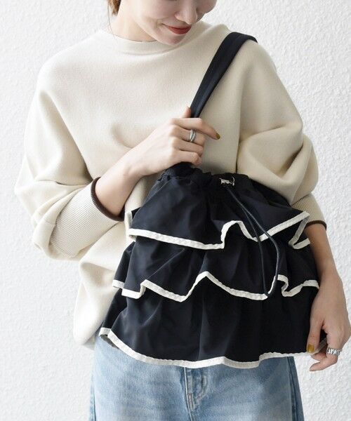 SHIPS / シップス トートバッグ | 【WEB限定】SHIPS any: フリル ドロスト トート バッグ | 詳細2