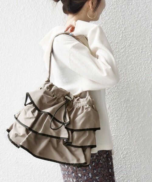 SHIPS / シップス トートバッグ | 【WEB限定】SHIPS any: フリル ドロスト トート バッグ | 詳細6