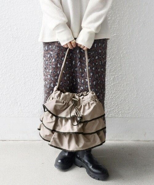 SHIPS / シップス トートバッグ | 【WEB限定】SHIPS any: フリル ドロスト トート バッグ | 詳細7