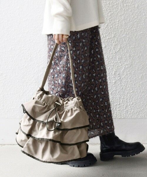 SHIPS / シップス トートバッグ | 【WEB限定】SHIPS any: フリル ドロスト トート バッグ | 詳細8