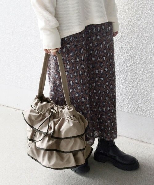 SHIPS / シップス トートバッグ | 【WEB限定】SHIPS any: フリル ドロスト トート バッグ | 詳細9