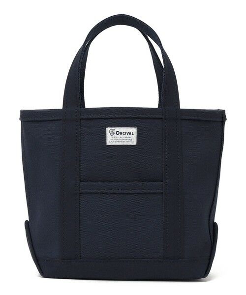 SHIPS / シップス トートバッグ | ORCIVAL: トートバッグ S 26AW（ネイビー）