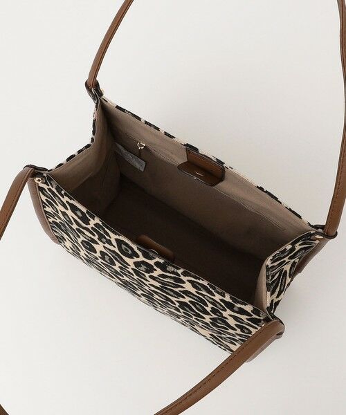 SHIPS / シップス トートバッグ | SHIPS any: レオパード ゼブラ スクエア トート バッグ | 詳細12
