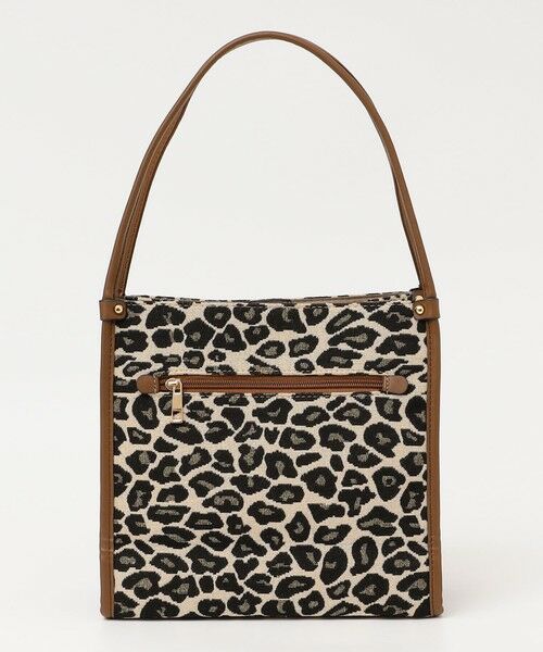 SHIPS / シップス トートバッグ | SHIPS any: レオパード ゼブラ スクエア トート バッグ | 詳細9