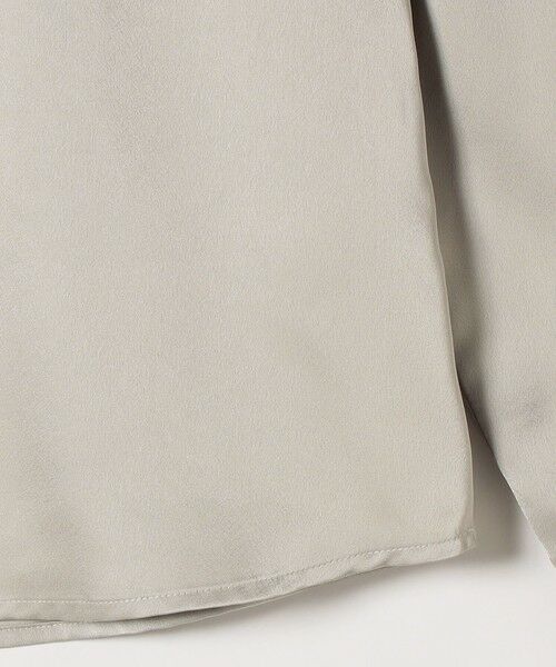 SHIPS / シップス シャツ・ブラウス | 《一部追加予約》SHIPS any:〈洗濯機可能〉サテン レースカラー ブラウス | 詳細11