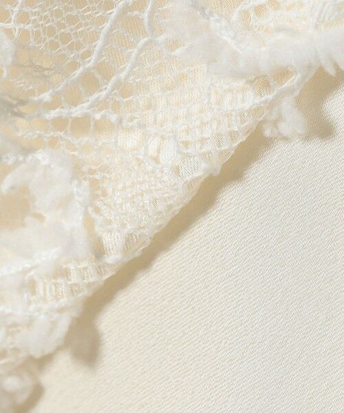 SHIPS / シップス シャツ・ブラウス | 《一部追加予約》SHIPS any:〈洗濯機可能〉サテン レースカラー ブラウス | 詳細25