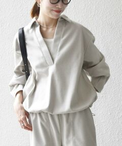 SHIPS / シップス シャツ・ブラウス | SHIPS any:〈手洗い可能〉ウォーム スキッパー ドロスト シャツ