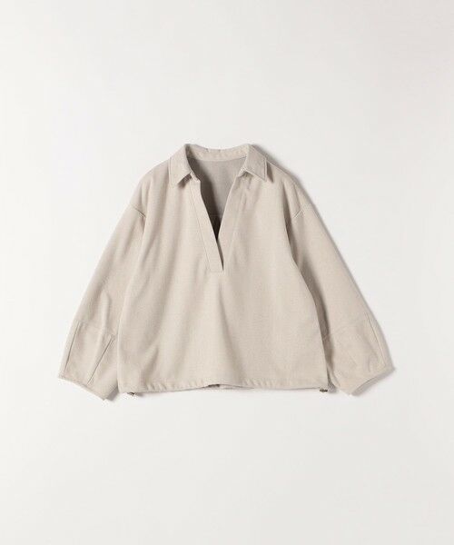 SHIPS / シップス シャツ・ブラウス | SHIPS any:〈手洗い可能〉ウォーム スキッパー ドロスト シャツ | 詳細6