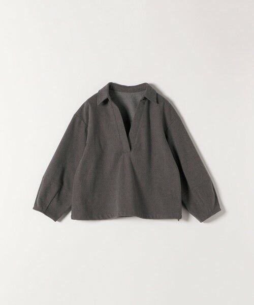 SHIPS / シップス シャツ・ブラウス | SHIPS any:〈手洗い可能〉ウォーム スキッパー ドロスト シャツ | 詳細15