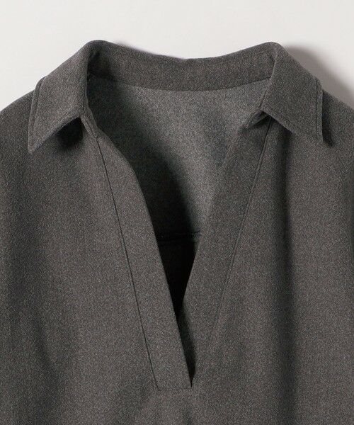 SHIPS / シップス シャツ・ブラウス | SHIPS any:〈手洗い可能〉ウォーム スキッパー ドロスト シャツ | 詳細16