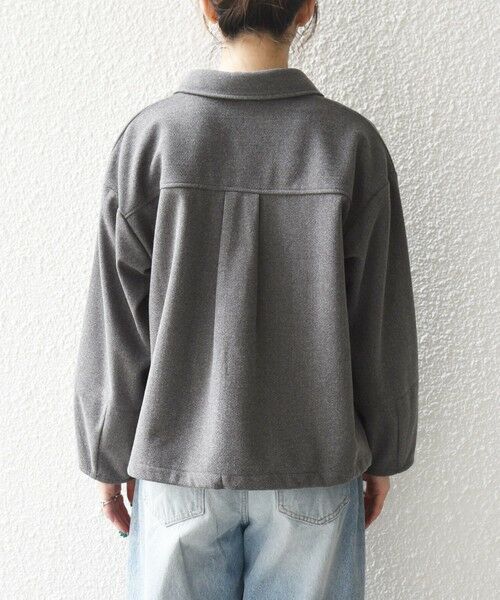 SHIPS / シップス シャツ・ブラウス | SHIPS any:〈手洗い可能〉ウォーム スキッパー ドロスト シャツ | 詳細23