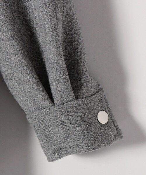 SHIPS / シップス テーラードジャケット | SHIPS any: メルトン オーバー シャツ ジャケット | 詳細11