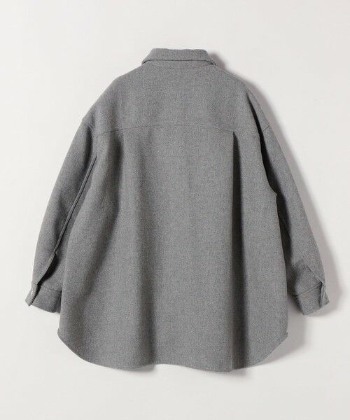 SHIPS / シップス テーラードジャケット | SHIPS any: メルトン オーバー シャツ ジャケット | 詳細12