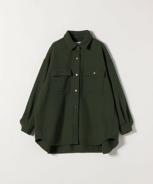 SHIPS / シップス テーラードジャケット | SHIPS any: メルトン オーバー シャツ ジャケット | 詳細22