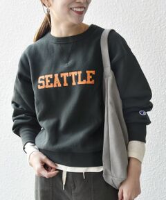 SHIPS / シップス スウェット | Champion:〈洗濯機可能〉リバースウィーブ(R) 裏起毛 クルーネック スウェット