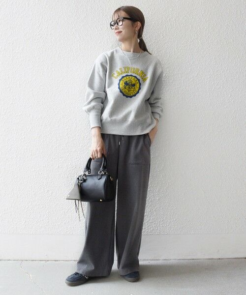 SHIPS / シップス スウェット | Champion:〈洗濯機可能〉リバースウィーブ(R) 裏起毛 クルーネック スウェット | 詳細1