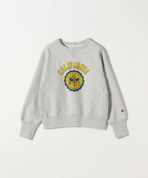 SHIPS / シップス スウェット | Champion:〈洗濯機可能〉リバースウィーブ(R) 裏起毛 クルーネック スウェット | 詳細6