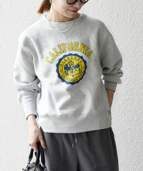 SHIPS / シップス スウェット | Champion:〈洗濯機可能〉リバースウィーブ(R) 裏起毛 クルーネック スウェット | 詳細3