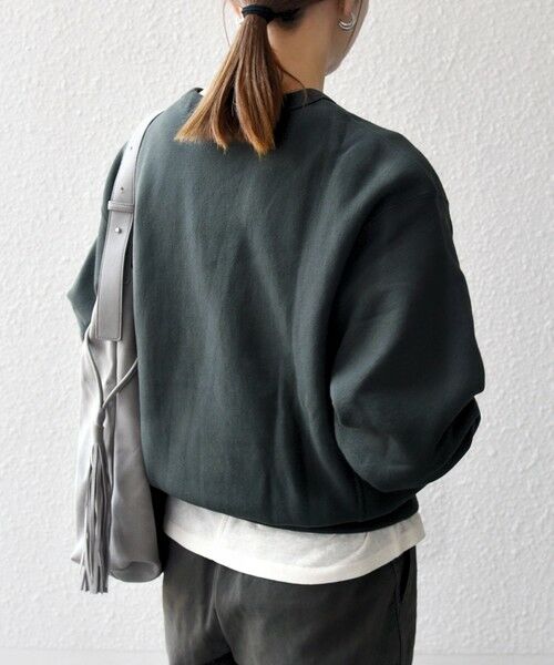 SHIPS / シップス スウェット | Champion:〈洗濯機可能〉リバースウィーブ(R) 裏起毛 クルーネック スウェット | 詳細12