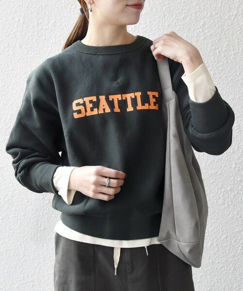 SHIPS / シップス スウェット | Champion:〈洗濯機可能〉リバースウィーブ(R) 裏起毛 クルーネック スウェット | 詳細11