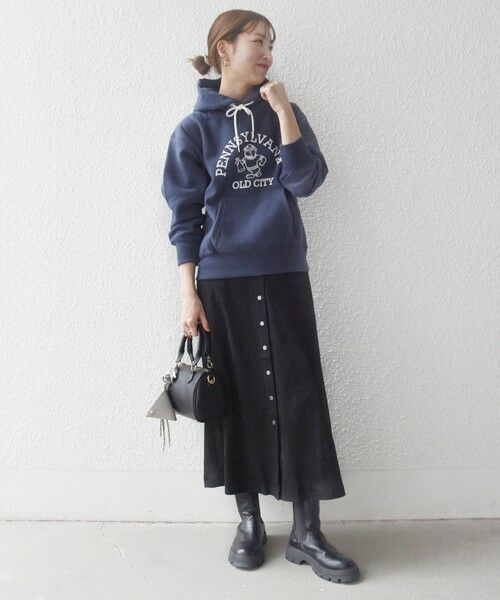 SHIPS / シップス パーカー | Champion:〈洗濯機可能〉リバースウィーブ(R) 裏起毛 フーディー スウェット パーカー | 詳細8