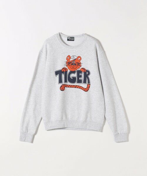 SHIPS / シップス スウェット | 《追加予約》The BOOK STORE:〈洗濯機可能〉タイガー プリント 裏起毛 スウェット | 詳細18