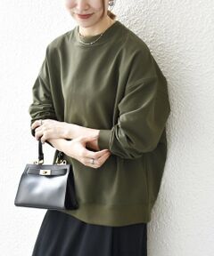 SHIPS / シップス Tシャツ | 《一部追加予約》SHIPS any:〈洗濯機可能〉裏起毛 クルーネック コクーン プルオーバー