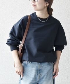 SHIPS / シップス Tシャツ | 《一部追加予約》SHIPS any:〈洗濯機可能〉裏起毛 クルーネック コクーン プルオーバー