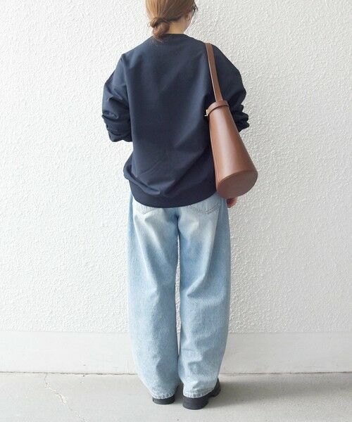 SHIPS / シップス Tシャツ | 《一部追加予約》SHIPS any:〈洗濯機可能〉裏起毛 クルーネック コクーン プルオーバー | 詳細23