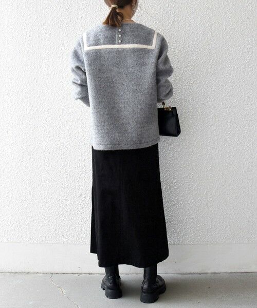 SHIPS / シップス カットソー | 《追加予約》SHIPS any: バイカラー セーラー デザイン プルオーバー | 詳細2