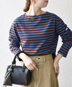 SHIPS / シップス カットソー | ORCIVAL:〈手洗い可能〉ボートネック ボーダー ロングスリーブ プルオーバー 25AW