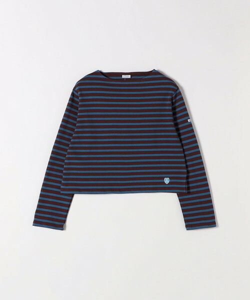 SHIPS / シップス カットソー | ORCIVAL:〈手洗い可能〉ボートネック ボーダー ロングスリーブ プルオーバー 25AW | 詳細8